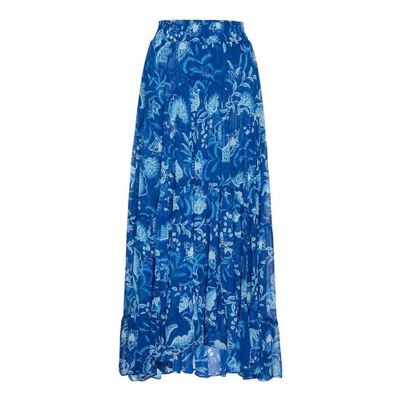 Misa Los Angeles Marie Maxi Skirt in Fiji Flora M - Picture 5 of 5